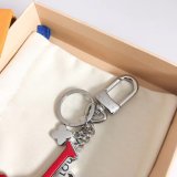 Louis Vuitton Capucines Bag Charm and Key Holder M63079 Pink/Red/Black