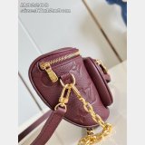 Louis Vuitton Luxury M82208 Red M25905 Mini Bumbag Bag