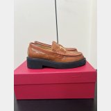 Valentino Garavani V Logo Signature Quilted Loafers
