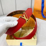 Louis Vuitton Signature Extra Long 35mm Belt Monogram Eclipse Canvas