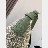 Luxury Cubi bag in Anagram jacquard and calfskin 21cm/35CM