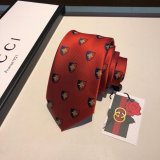Gucci Silk tie Jacquard crafts insect pattern
