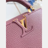 Louis Vuitton Perfect Best Capucines M48865 Burgundy Chain Bag