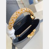 Louis Vuitton Capucines Mini M14177 Black Luxury Handbags