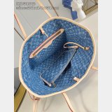 Louis Vuitton Perfect Neverfull MM Monogram Denim M13192 Bag