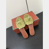 Loro Piana Summer Charms Sandal Suede Goatskin