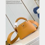 Louis Vuitton Capucines Mini Taurillon M23703 Luxury Bag