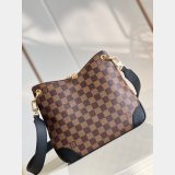 Luxury Louis Vuitton Replica Handbag Store N50062/M45355 Odéon MM Monogram Coffee Plaid