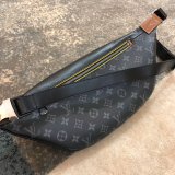 Shop Louis Vuitton M45220 Discovery Bumbag Monogram Eclipse Canvas