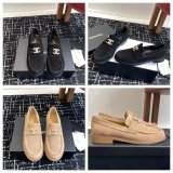 CC Moccasins Suede Kidskin Women Shoes