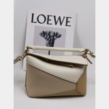 Top Quality Mini Puzzle Calf Leather Loewe Handbag 18cm