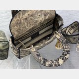 Replica Handbag Store Leather Lady Dior 24cm Replica Shoulder Handbag