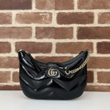 Luxury GG Marmont Gucci 777263 Knockoff Shoulder Black Bag