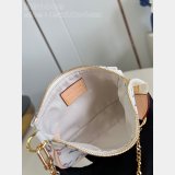 Louis Vuitton Inspired M83499 Wallet Multicolor White On Pochette Chain Ivy