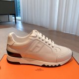 Replica Handbag Store Sneakers Leer Wit Hermes Knockoff Shoes