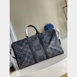 Louis Vuitton 7 Star Keepall Bandoulière 50 Damier Graphite Canvas N50016