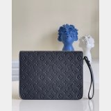 High Quality Replica Louis Vuitton S Lock A4 Pouch M80560 Macassar