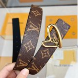 Fashion LV Limited Edition Reversible Belt 30MM Fall In Love