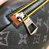 Shop Louis Vuitton M45220 Discovery Bumbag Monogram Eclipse Canvas