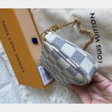 Louis Vuitton Monogram MINI POCHETTE N58010 Doamier Azur Canvas