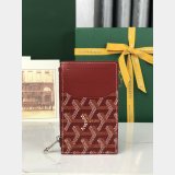 Duplicate Goyardine Bourbon Wallet Cardholder 020244
