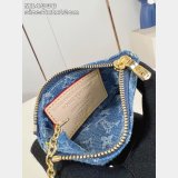 Louis Vuitton LV x TM Key Pouch Monogram Denim M14938 Replica Bag