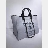 Luxury CC deauville Terrycloth Beach dupe mesh Tote Bag