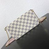 AAA+ Louis Vuitton Knockoff Monogram Canvas Felicie Chain M61276