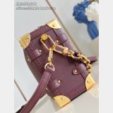 Louis Vuitton Side Trunk MM M25160 Red Women Bag
