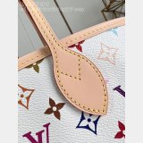 Louis Vuitton Neverfull Multicolor LV x TM  White M27787 Bags