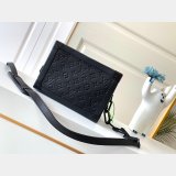 7 Star Louis Vuittons Soft Trunk H25 M55700 Black Bag