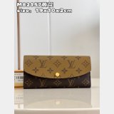 Louis Vuitton Fake Rosalie Clémence Emilie Monogram Reverse Wallet