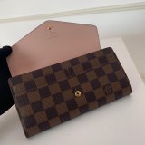 AAA+ LV N60114/N63209 Sarah Wallet Damier Ebene