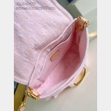 Luxury Monogram Denim Pink M13347 Louis Vuitton New Sunset Bag
