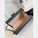 Designer Louis Vuitton Petite Malle Luxury Copy M24303 Black Bag