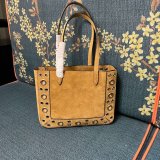 Top Valentino GARAVANI NELLCOTE TOTE  suede BAG SMALL