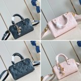 Louis Vuitton Nano Speedy Monogram Empreinte M81625 Bag