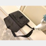 Louis Vuitton Outdoor Flap Messenger K45 M30413 Black Bags