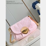 Luxury Monogram Denim Pink M13347 Louis Vuitton New Sunset Bag