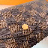 AAA+ LV N60114/N63209 Sarah Wallet Damier Ebene
