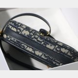 Replica Christian Dior Bobby East-West Blue Bag China Sale