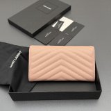 CASSANDRE MATELASSe LARGE FLAP WALLET IN GRAIN LEATHER