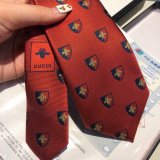 Gucci Silk tie Jacquard crafts insect pattern