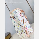 Louis Vuitton Neverfull Multicolor LV x TM  White M27787 Bags