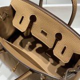 Luxury 20CM Hermes Mini Birkin With Strap Togo Leather