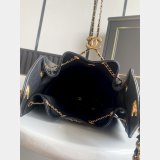 25C CC Hobo Medium Grained Calfskin Handbag AS5311