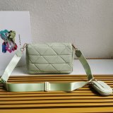 Replica Handbag Store Prada Fake System nappa leather patchwork bag online