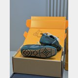 LV Sneakerina Leather and Suede shoes