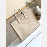 Louis Vuitton Replica Handbag Store OnTheGo GM Monogram Empreinte M45081/M44925 Leather