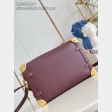 Louis Vuitton Side Trunk MM M25160 Red Women Bag